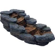 Grijs Tuinornamenten Ubbink Cazorla Waterval Links H29 x 74 x 34 cm