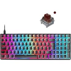 Mars Gaming MKULTRA Avec Fil USB Jeux RGB 96% Switch Outemu SQ Brown