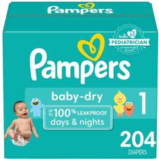 Baby care Procter & Gamble Baby Dry Diapers Size 1 4-6kg 204pcs