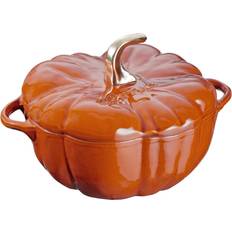 Orange Other Pots Staub Pumpkin Dutch Oven with lid 0.87 gal