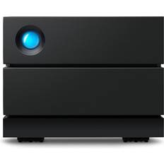 LaCie 2big RAID 36TB USB-C External Hard Drive Black