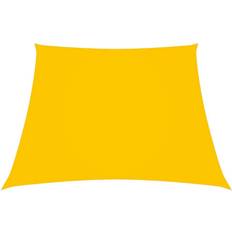 Tendalini a Vela vidaXL Parasole a Vela in Tela Oxford a Trapezio 2/4x3 m Giallo