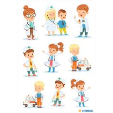 Legetøj Herma 10 stk. stickers Decor doctor 3 ark