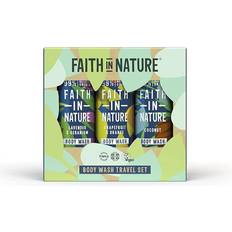 Grapefruit Douchegels Faith in Nature Travel Set Body Wash