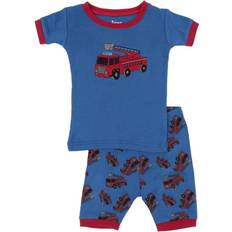 Nightwear Leveret Boys 2pc. Fire Truck Shorts Pajama Set