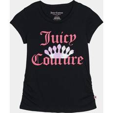 Juicy Couture Black Tops Juicy Couture Girls (7-16) Crown Sequin Tee Deep Deep