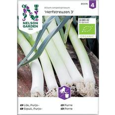 Krukker, Planter & Dyrkning Nelson Garden Økologisk Porre frø, Herfstreuzen 3 Grøntsagsfrø
