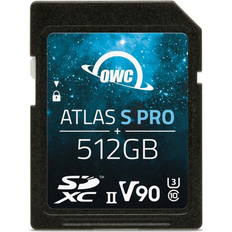 Uhs ii 512 gb 512GB OWC Atlas S Pro SDXC UHS-II V90 Media Card