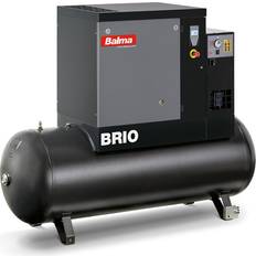 220.0 V Kompressorer Balma Skruekompressor m/køletørrer BRIO 11E Bar TM500