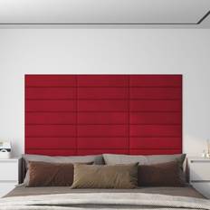Platten vidaXL Wandpaneele 12 Stk Weinrot 60x15 cm
