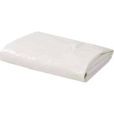 vidaXL Bâche 4x6 m Blanc Drap de Camping Protection Jardin Couverture Remorque