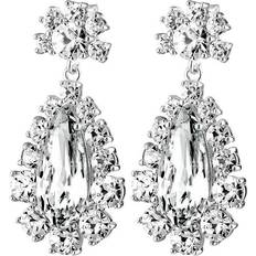 LUCIA ØRERING 390072 (Silver, White, ONESIZE)