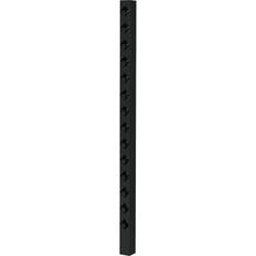 Stängselstolpar på rea Jabo Staketstolpe Öckerö 1480mm svart 70x70 Hörn