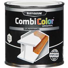 Rust-Oleum Combicolor Orginal Vitsidenmatt Metallfärg Vit 0.25L