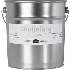 Linoljefärg vit Ottosson LINOLJEFÄRG MATT VIT 5L Vit