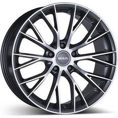 20 pollici - 5/120 Cerchioni Mak Munchen Matt Black 20x8.5 5/120 ET25 CB72.6