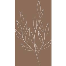 Venture Home Poster Drawed leaf Poster