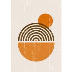 Gula Väggdekorationer Venture Home Poster - Hathor - Beige Poster