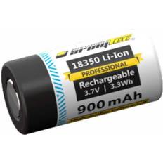 18350 Armytek 18350 Li-Ion 900 mAh Laddningsbart 123 Batteri