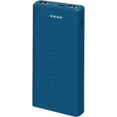 Powerbank sbs SBS Powerbank 10000 mAh 10W 1xUSB-C 2xUSB niebieski