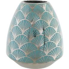 Turquesa Jarrones Dkd Home Decor S3040001 Jarrón 18cm