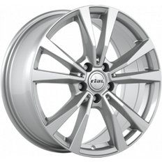 20" - 5/112 Bilfelger Rial Felg M12 Polar Silver 9x20 5x112 ET20