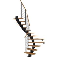 Dolle Hamburg Halvsving Sort-Design-Olieret 277 - 322 cm