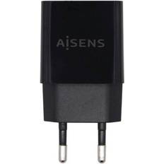 3 pcs Baterías y Cargadores Aisens Cargador USB 10W Alta Eficiencia, 5V/2A, Negro