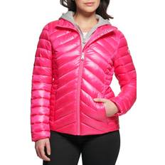 Guess Quilted Jackets Guess Women's Hooded Puffer Jacket