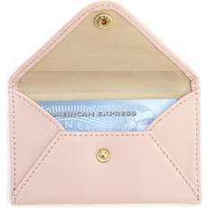 Royce New York Leather Envelope Card Case - Light Pink