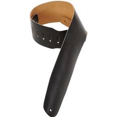 Levy's Leathers Läderbas Gitarrrem 8,9 cm Svart