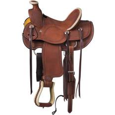 Equestrian Tough-1 13" Walhalla Youth Wade Saddle Oil