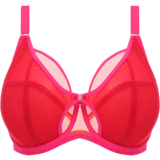 Kintai Underwire Plunge Bra - Pink