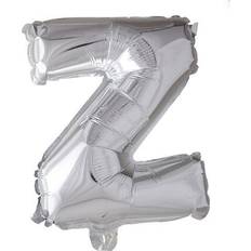 Z Bogstavballoner Fiesta Letter Balloons Z 100cm Silver