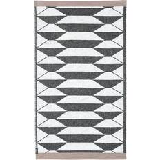 Plast Badrumsmattor Horredsmattan Floow B&W Urd Beige 80x140cm