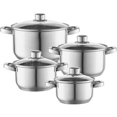 Florina Polpo Set di pentole con coperchio 8 Parti
