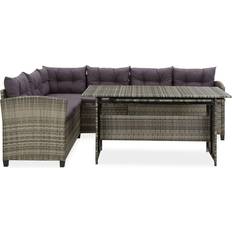 vidaXL 316871 Loungesæt, 1 borde inkl. 1 sofaer