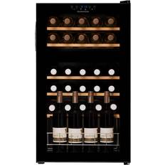 Two Zones Wine Coolers Dunavox DXFH-30.80 Black