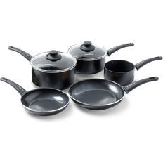 7 pcs Cookware Sets GreenPan Soft Grip Cookware Set with lid 7 Parts