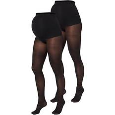 Maternity Tights 2-pack Black