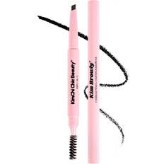 Svarte Øyenbrynspenner KimChi Chic Kimbrowly Eyebrow Pencil #06 S Black