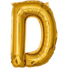 Letter Balloons D 35cm Gold