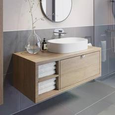 Oak Vanity Units PWIT1100WDS3