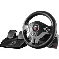 Nintendo Switch Volants et Contrôles de Course Subsonic Volant Noir Driving Wheel pour console