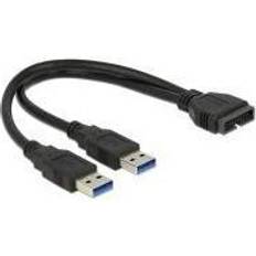 Delock usb 3.2 gen DeLock USB A-USB A 3.2 GEN Adapter