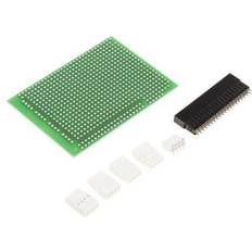 Rouge Interrupteurs muraux Phoenix Contact Perfboard avec barrette de prises femelles RPI-BC INT-PCB SET