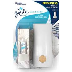 Glade Touch & Fresh Air Freshner & Refill 10ml, Pure Clean Linen