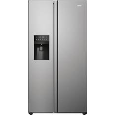 Haier american fridge freezer Haier HSR5918DIMP Silver