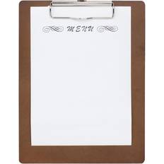Paper Storage & Desk Organizers Olympia Wooden Menu Presentation Clipboard