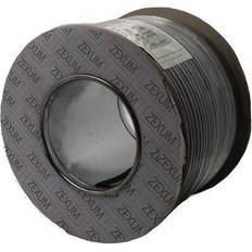 Zexum Zexum 2.5mm 4 Core Black Cable Flexible 3184Y 50 Meter